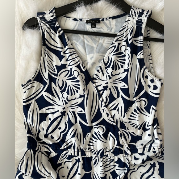 Women’s patterned summer dress by Talbots - Picture 5 of 6